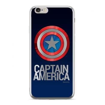 MARVEL Captain America 001 Zadní Kryt pro iPhone XS Silver MPCCAPAM083