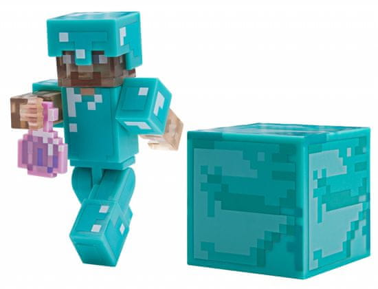 TM Toys Minecraft Figurka Steve s elixírem neviditelnosti