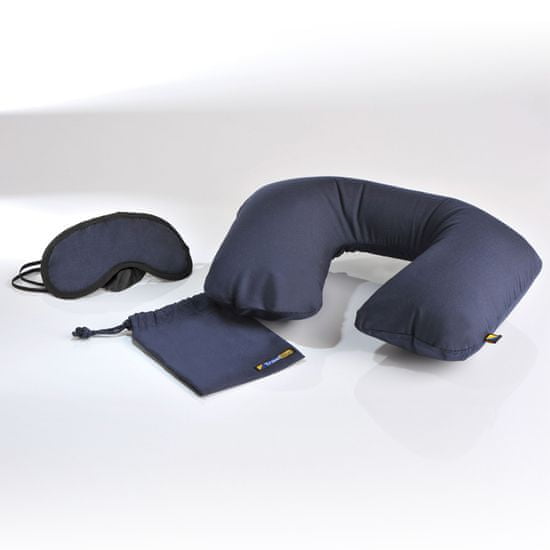 TravelBlue Cestovní set spací maska a krční polštářek TBU223