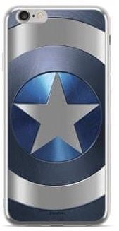 MARVEL Captain America 005 Zadní Kryt pro iPhone XS Silver MPCCAPAM1883