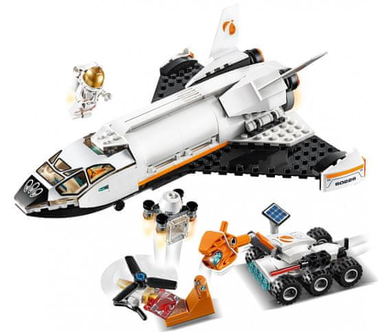 LEGO City 60226 Raketoplán zkoumající Mars