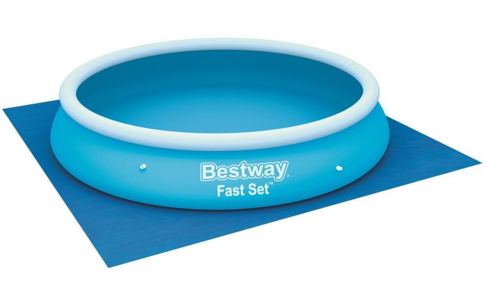 Bestway 58002 Podložka pod bazén 3,96 × 3,96 m - použité
