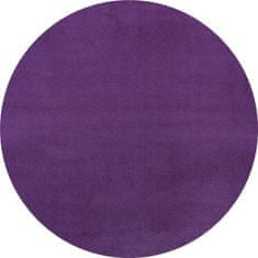 Hanse Home Kusový koberec Fancy 103005 Lila - fialový kruh 133x133 (průměr) kruh