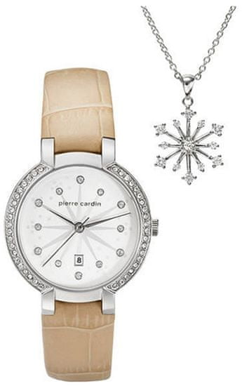 Pierre Cardin dámské hodinky + náhrdelník 20173623