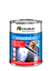 COLORLAK ZINOREX S2211 - RAL 9005 Černá, 3,5 l