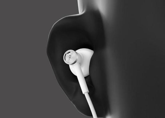 Značková kabelová sluchátka Xiaomi Mi Dual Driver Earphones, USB-C, pecky, kvalitní zvuk, ergonomické