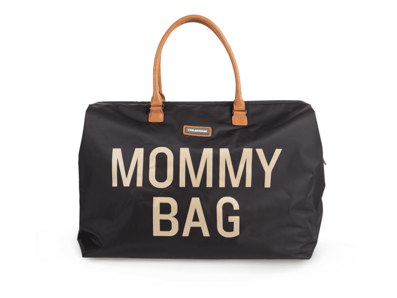 Levně Childhome Mommy Bag Big Black Gold