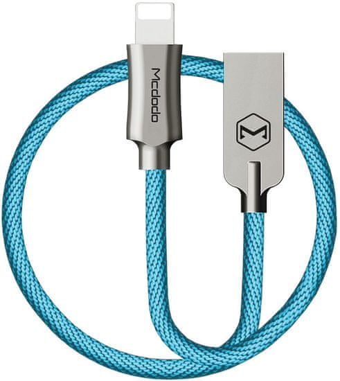 Mcdodo Knight Lightning datový kabel, 1,2 m, modrá, CA-3922