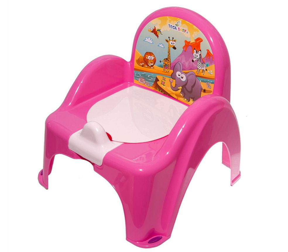COSING Nočník - židlička (hrací), růžová