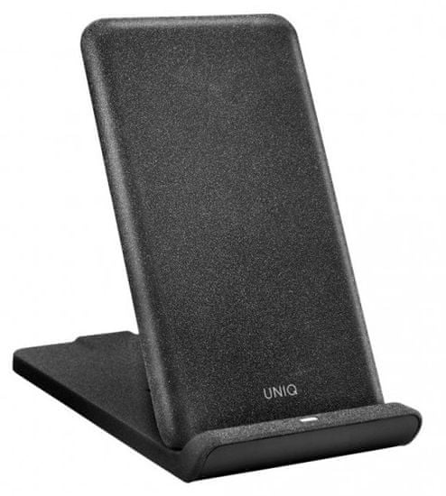UNIQ Vertex Quick Charge stojánek pro bezdrátové nabíjení černý, UNIQ-VERTEX-GBLACK