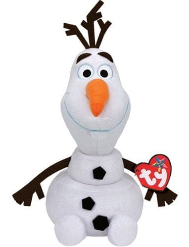 TY Beanie Babies Disney Olaf - sněhulák se zvukem 25 cm