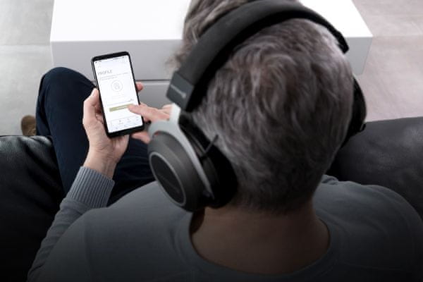 Sluchátka bezdrátová Bluetooth amiron wireless beyerdynamic android ios mobilní aplikace pro úpravu zvuku analyzování dle testu
