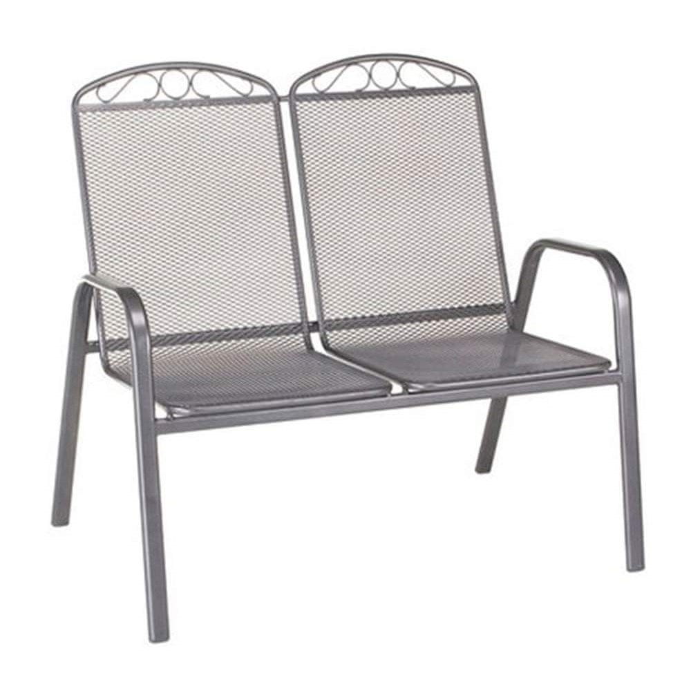 Levně Happy Green ocelová zahradní židle GARDE DOUBLE 106 × 69 × 93 cm