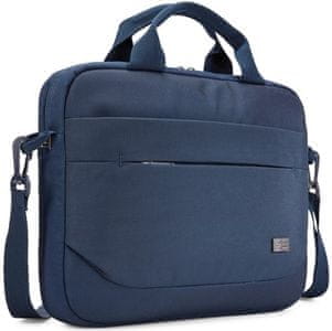 elegantní taška na notebook case logic advantage 11,6 palců přední kapsa na mobil polstrovaný popruh na rameno kapsa na tablet