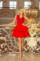 Numoco Dámské šaty 200-4, červená, XS
