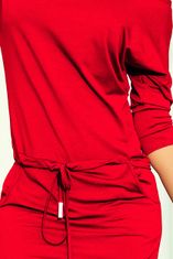 Numoco Dámské šaty 13-96, červená, XL
