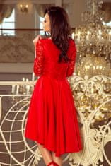 Numoco Dámské šaty 210-6, červená, XXXXL