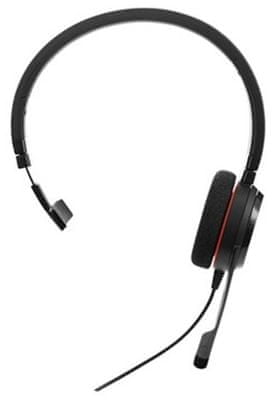 Jabra Evolve 20, Mono call centrum kvalitní zvuk potlačení šumu plug and play