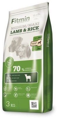 Fitmin Dog medium maxi lamb&rice 3 kg