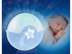 Infantino Noční lampička s projekcí modrá - rozbaleno