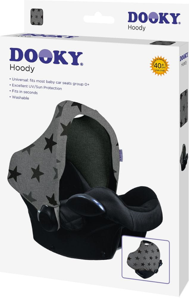 Levně Dooky Hoody Grey Stars