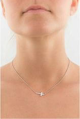 Originální stříbrný náhrdelník Pray, Love CLCB3