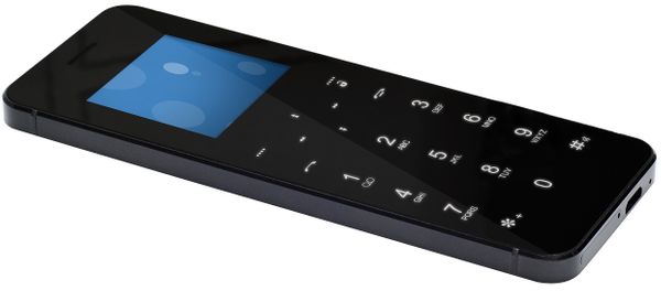 Pelitt BT1 Steel, tlačítkový telefon, dotyková klávesnice, jedinečný design, dlouhá výdrž, Dual SIM, paměťová karta
