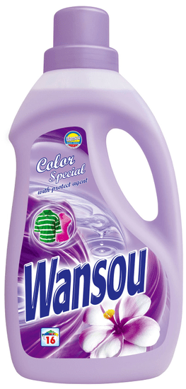 Wansou Wansou 2 x 1 litr prací prostředek Color Special