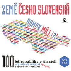 Země československá, domov můj (5x CD)