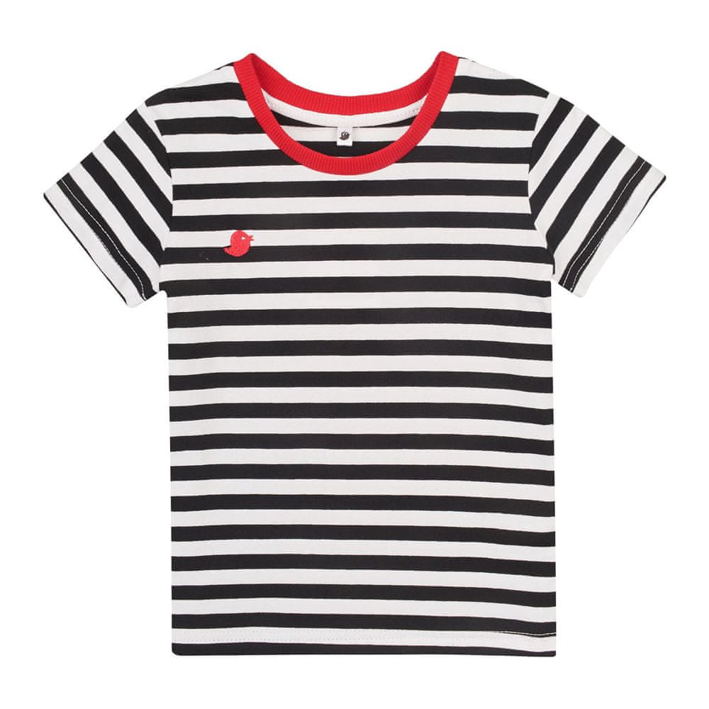 Garnamama chlapecké tričko 140 bílá/červená