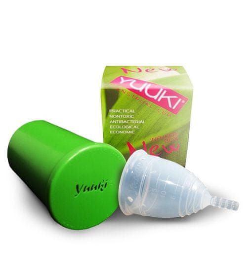 Yuuki Menstruační kalíšek Soft velký + dezinfekční krabička
