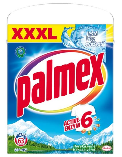 Palmex Prášek Horská svěžest 63 praní