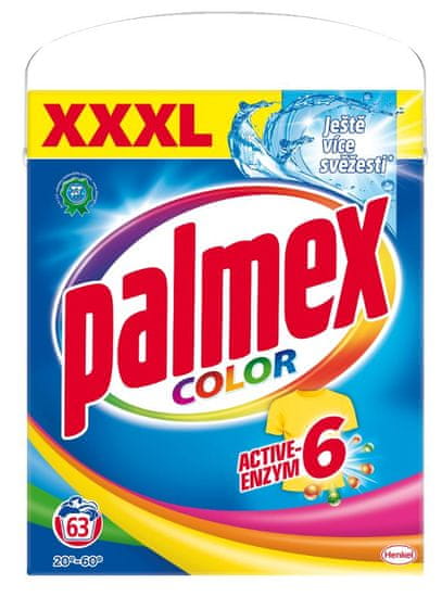 Palmex Prášek color 63 praní