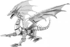 Metal Earth BIG Silver Dragon ICONX