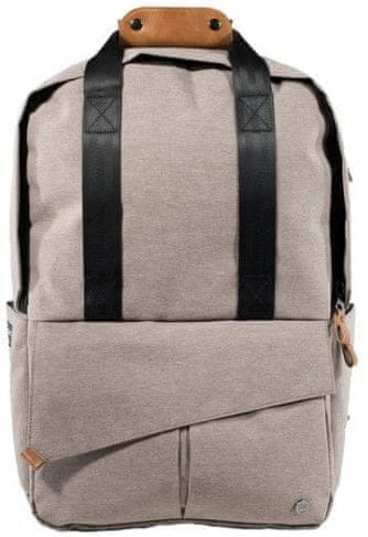 PKG Rosseau Backpack 15” PKG-ROSSEAU-CHCH, béžový