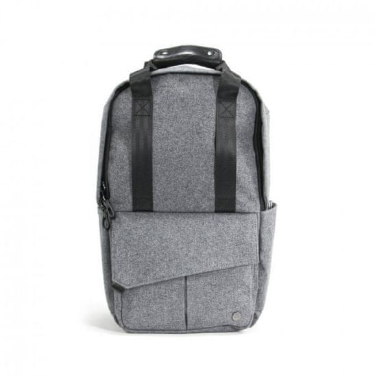 PKG Rosseau MINI Backpack 13” PKG-ROSSEAU-MN-WOOL, šedá vlna