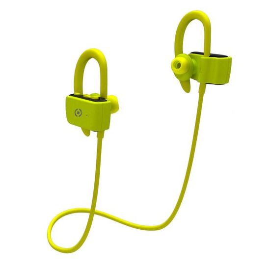 Celly Sportovní Bluetooth sluchátka BHSPORTPRO, žlutá (BHSPORTPROYL)