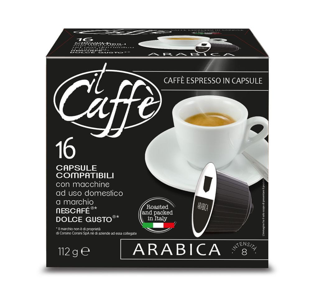 CAFFÉ CORSINI Arabica 16 kapslí