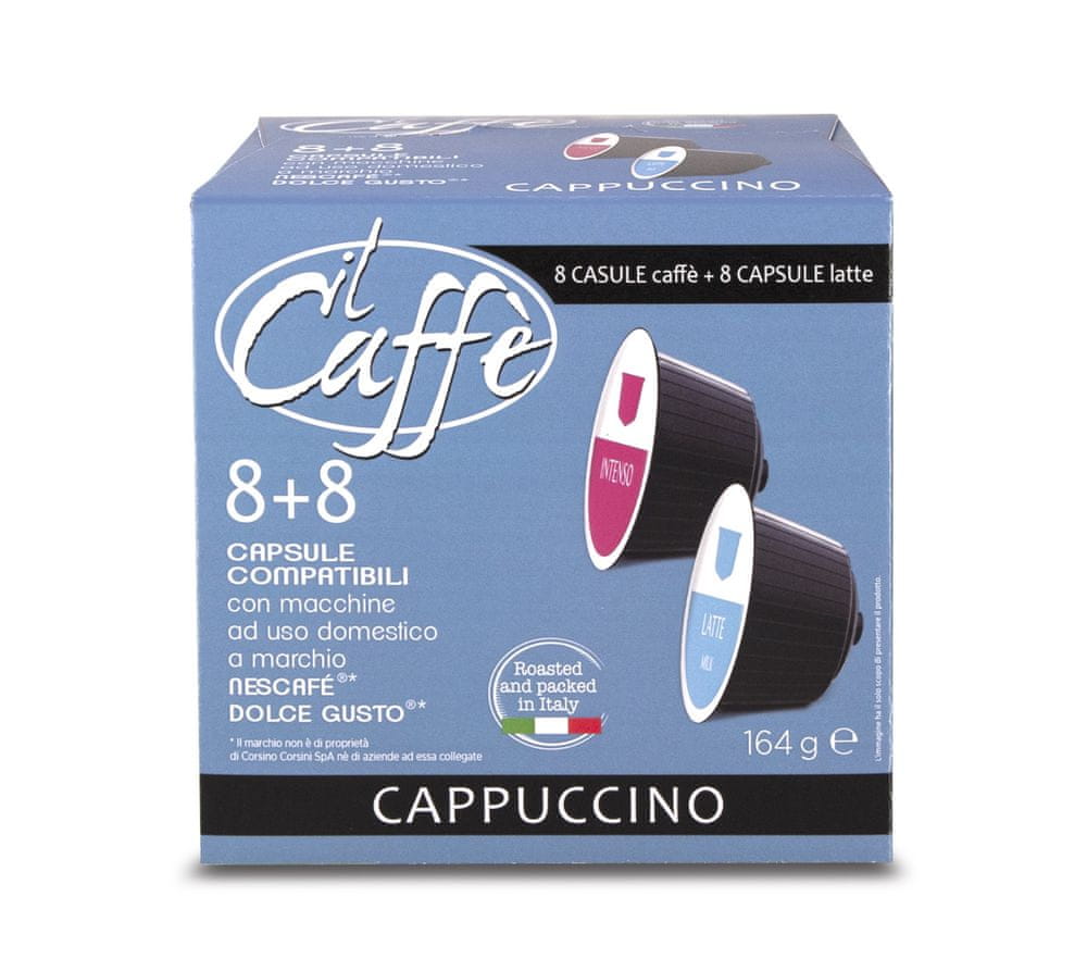 CAFFÉ CORSINI Cappuccino 16 kapslí
