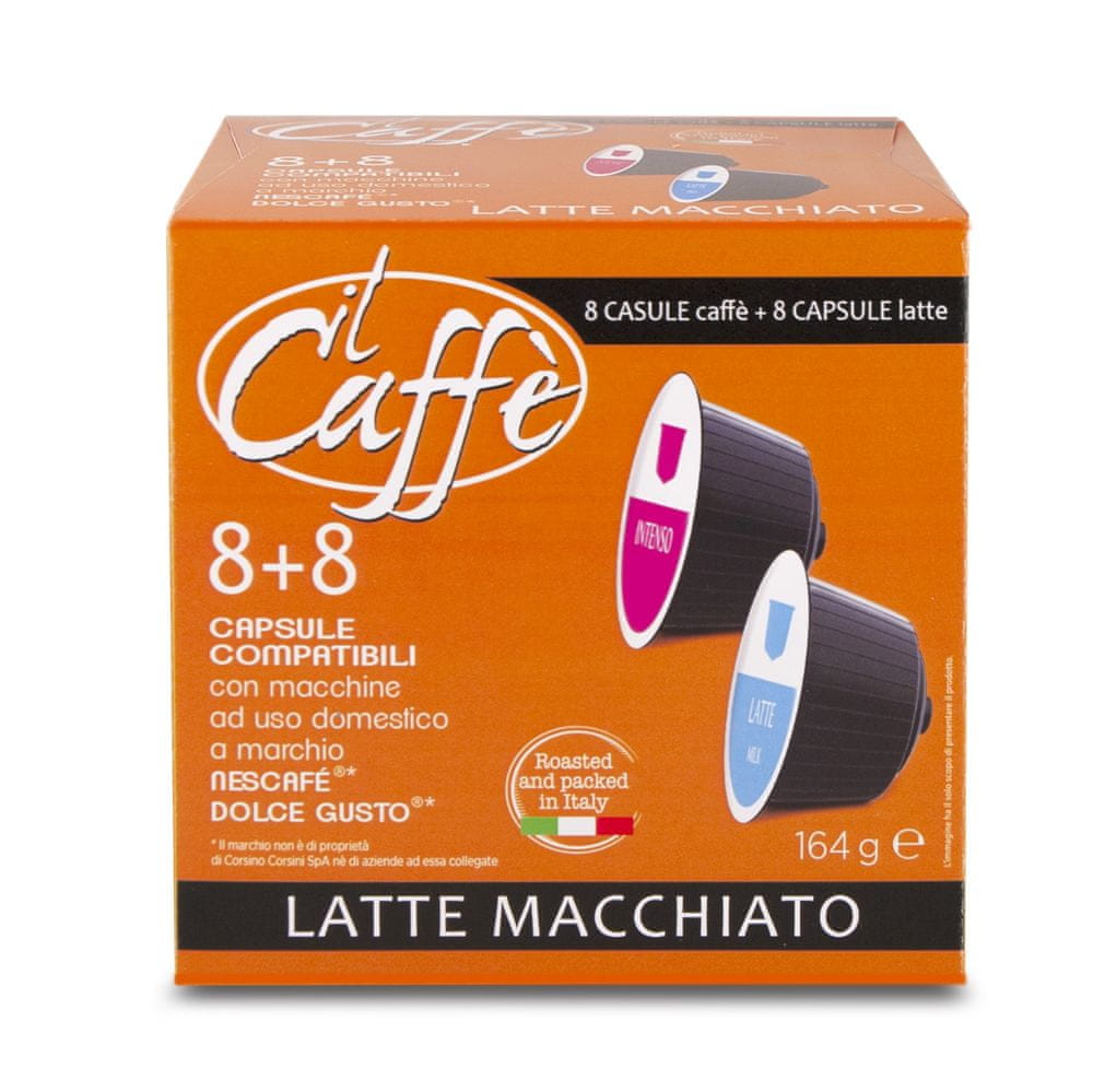 CAFFÉ CORSINI Latté Macchiato 16 kapslí