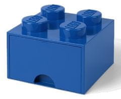 LEGO Úložný box 4 s šuplíkem modrá
