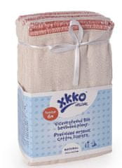 XKKO Vícevrstvé plenky Organic (4/8/4) - Regular Natural