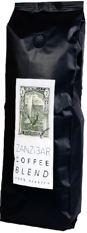 ZANZIBAR COFFEE Blend 100% arabica 750 g
