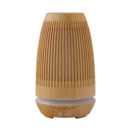 Airbi Aroma difuzér s možností osvětlení SENSE – světlé dřevo