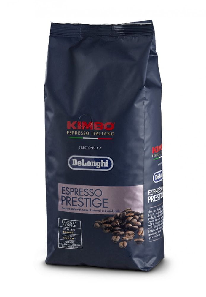 Levně Kimbo DeLonghi zrnková káva Espresso Prestige 1kg