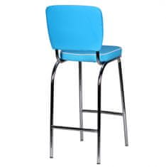 Bruxxi Barová židle Elvis, modrá