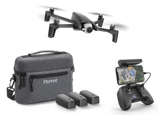Profesionální dron Parrot ANAFI WORK 4K, 4K HDR kamera, vysoké rozlišení, kompaktní, stabilizace obrazu, lehký, odolný proti větru