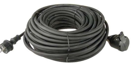 Emos Prodlužovací kabel gumový – spojka, 30m, 3× 1,5 mm2 - zánovní