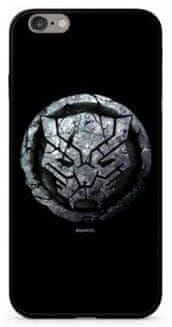 MARVEL Black Panther 015 Premium Glass Zadní Kryt pro iPhone 7/8 Black MPCBPANT4503