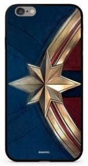 MARVEL Captain Marvel 022 Premium Glass Kryt pro iPhone XS Max Blue MPCCAPMV11108